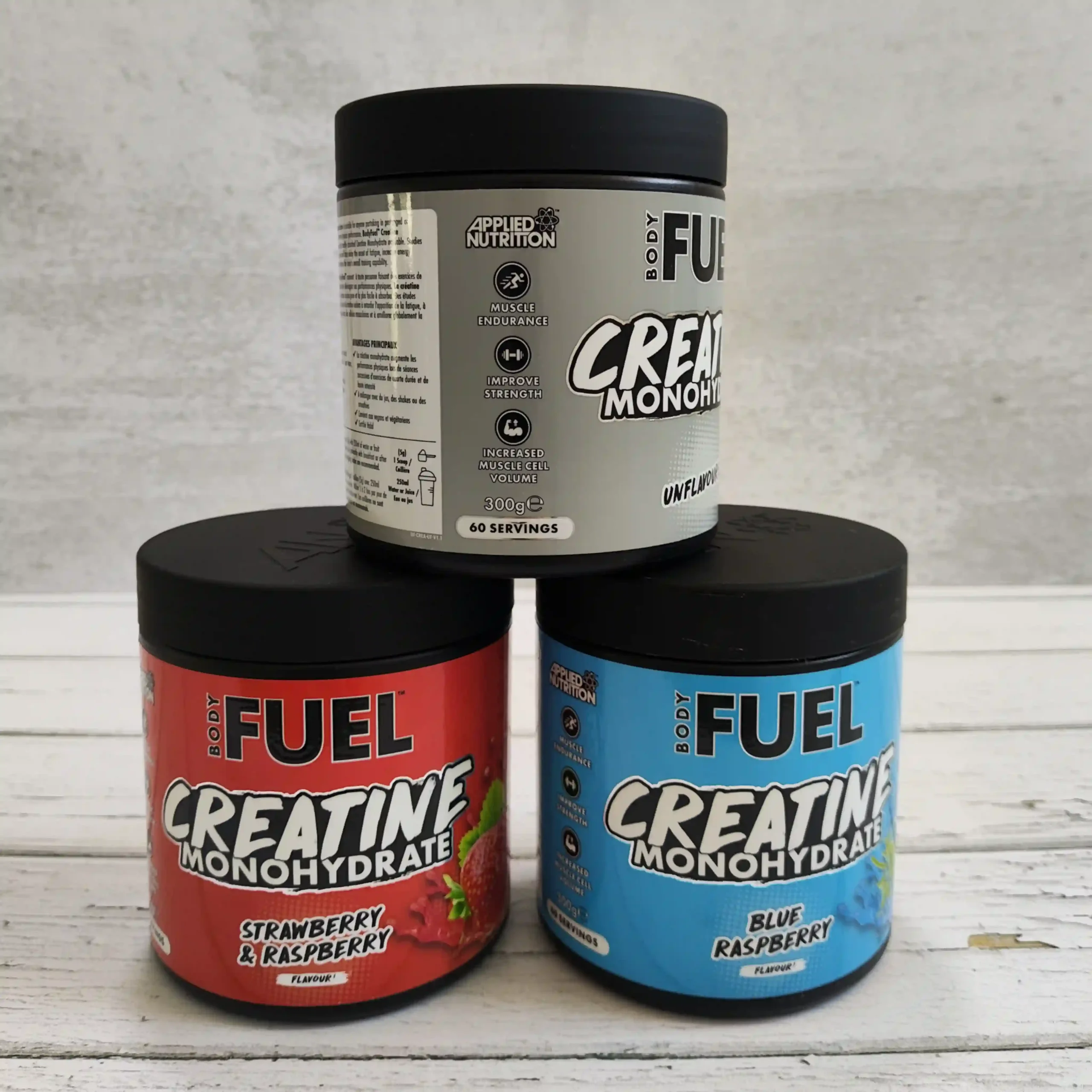 کراتین بدون طعم مونوهیدرات 300 گرمی بادی فوئل اپلايد نوتريشن