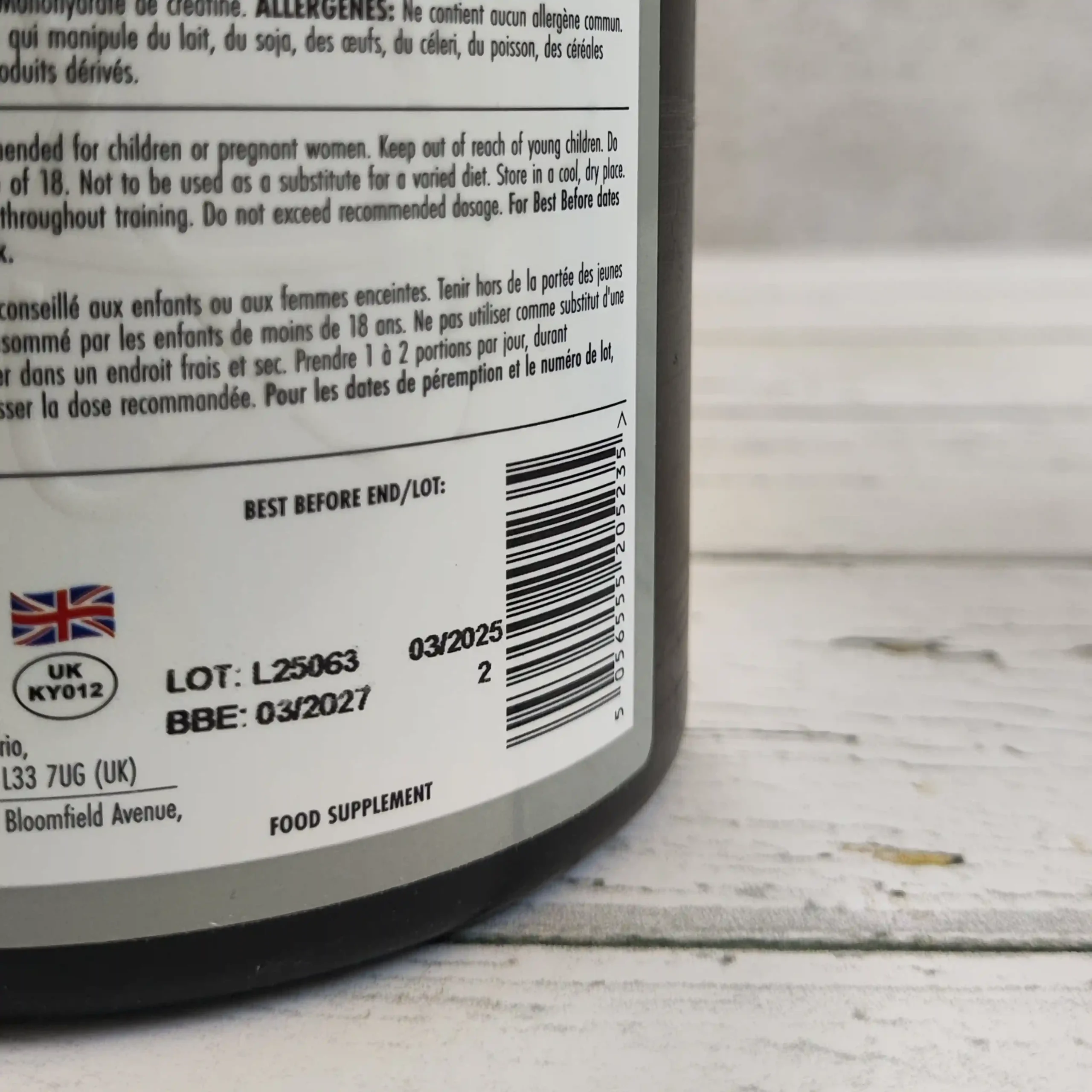 کراتین بدون طعم مونوهیدرات 300 گرمی بادی فوئل اپلايد نوتريشن