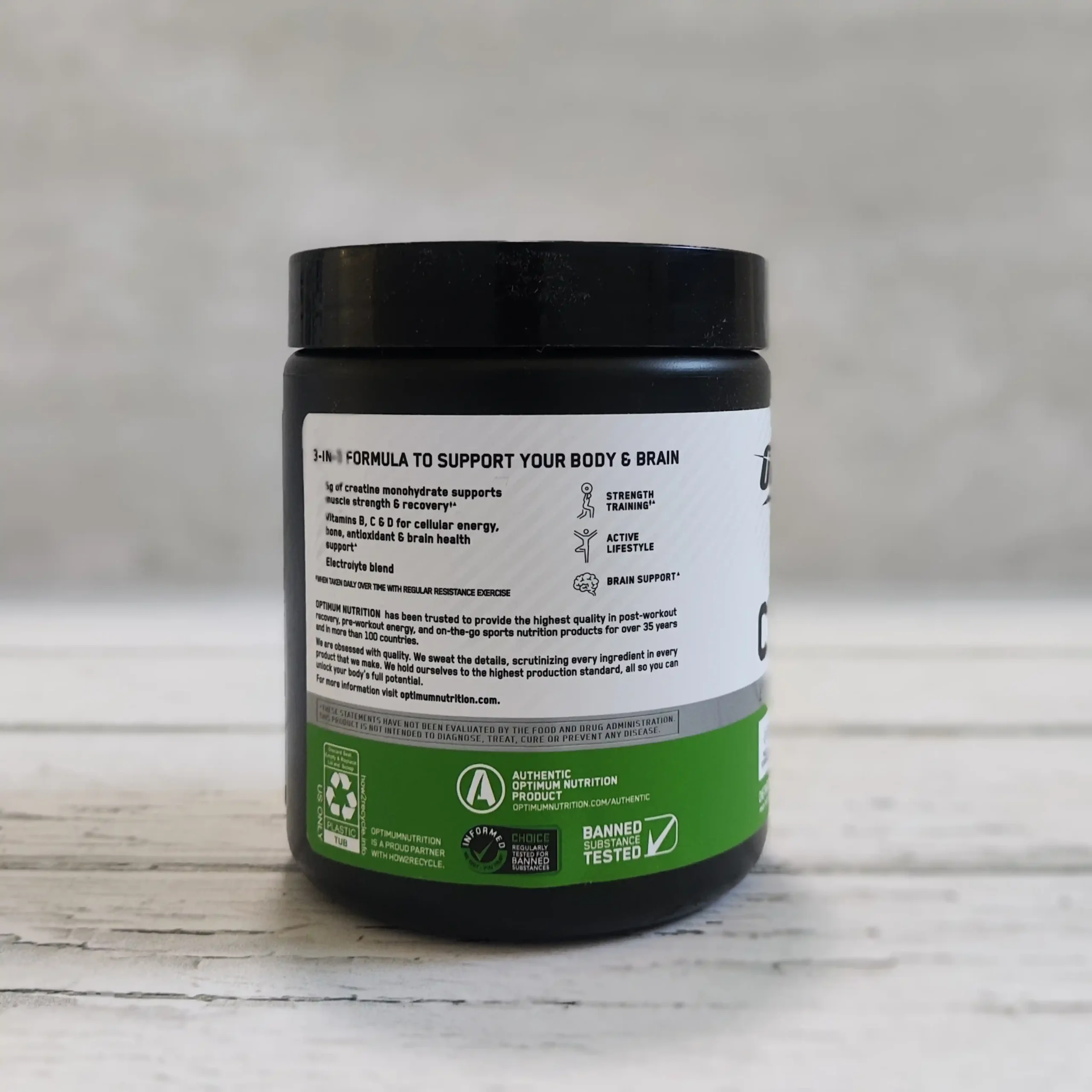 کراتین ترکیبی مونوهیدرات طعم دار