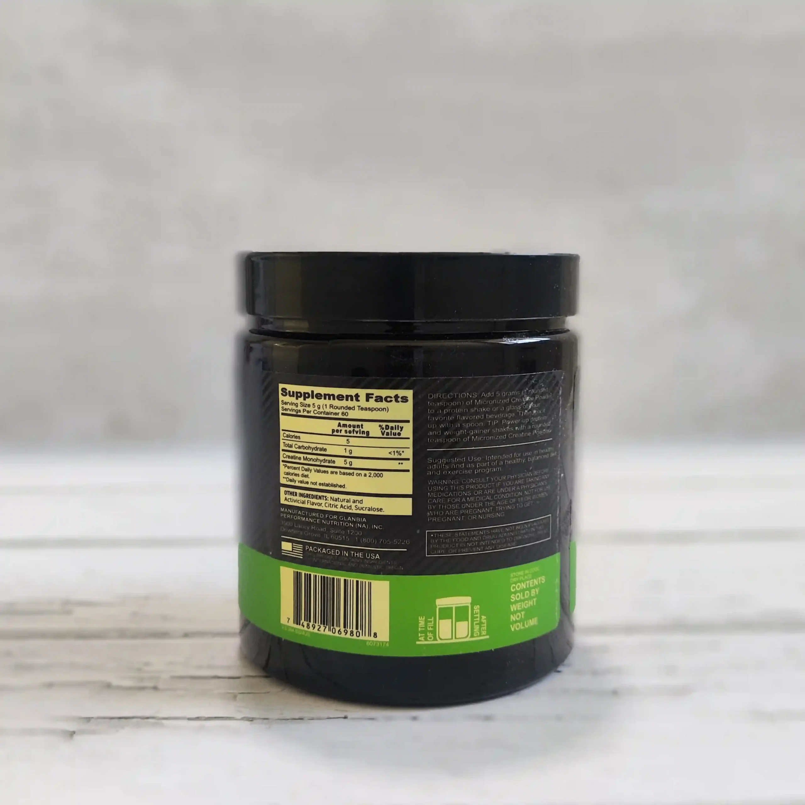 کراتین ٣٠٠ گرمي مونوهیدرات طعم دار اپتیمم ON