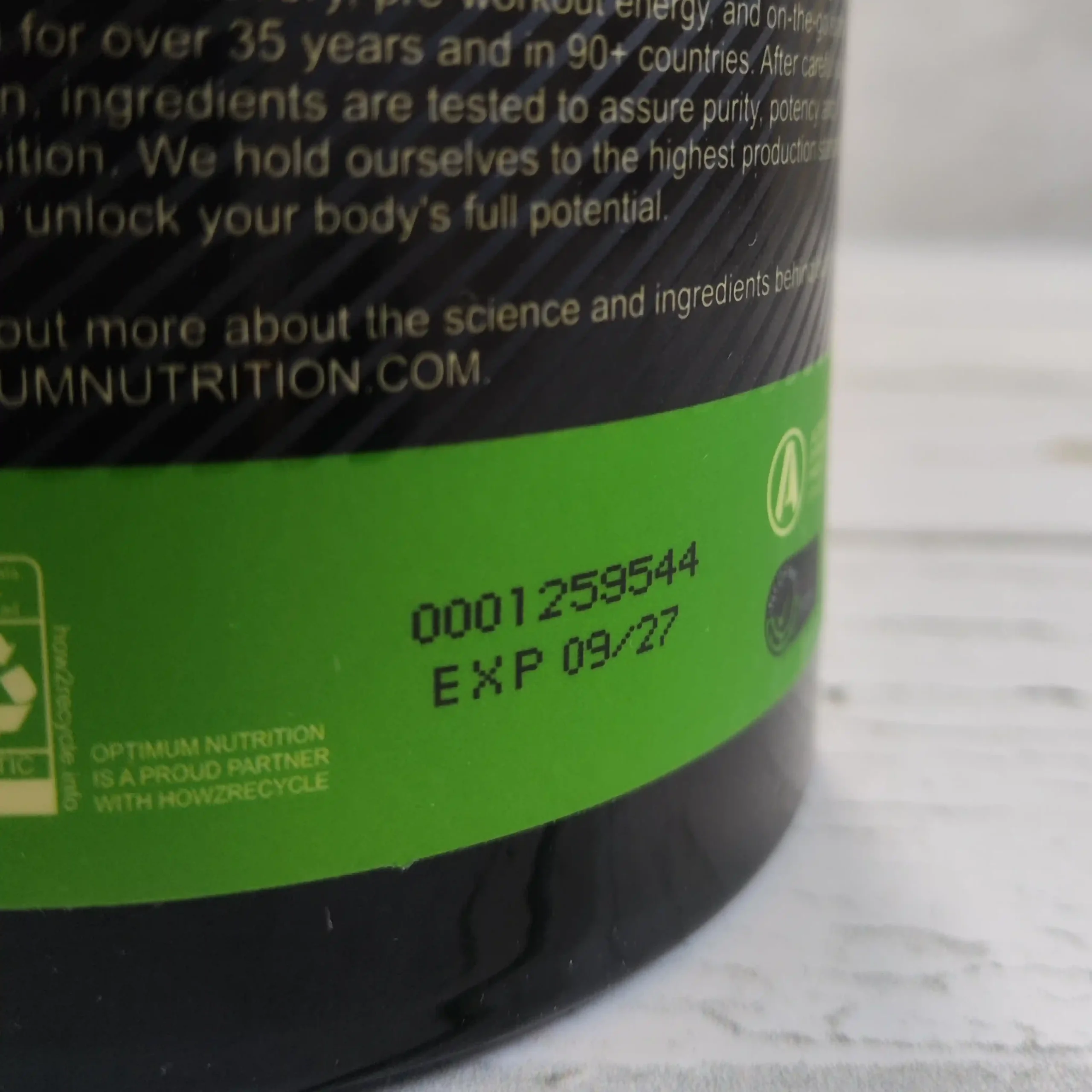 کراتین ٣٠٠ گرمي مونوهیدرات طعم دار اپتیمم ON